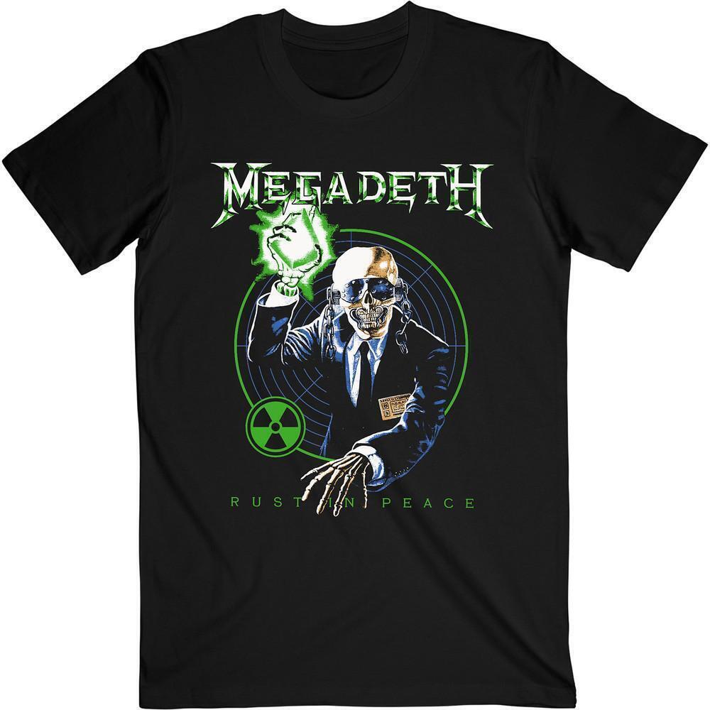 Megadeth Unisex T Shirt Vic Target Rust In Peace Anniversary